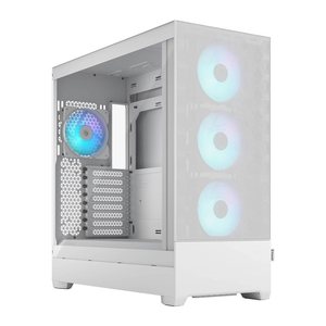 FRACTAL DESIGN Geh Pop XL Air RGB White TG Clear Tint