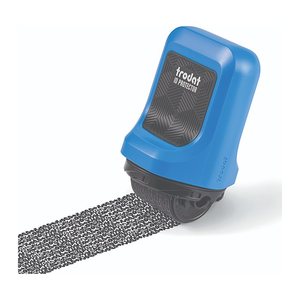 trodat Datenschutz-Rollstempel ID Protector selbstfärbend schwarz ohne Logo, 1 St.