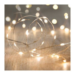 goobay 20er LED Lichterkette transparent 1,0 m, 1 St.