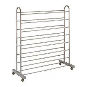 WENKO Teleskop-Schuhregal Giant grau 67,0 - 116,0 x 43,0 x 125,5 cm, 1 St.