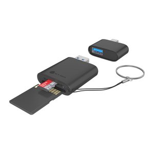 ICY BOX Kartenleser 2 in 1 USB-C USB-A IB-CR204-CU3