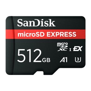 SD MicroSD Card 512GB SanDisk Express-Karte