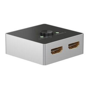 goobay Manuelle HDMI™-Umschaltbox 2 auf 1 (4K @ 60 Hz)  HDMI-Switch, 1 St.