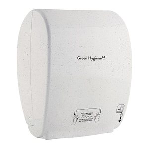 Green Hygiene® Papierhandtuchspender DAUERLÄUFER weiß-meliert Kunststoff, 1 St.