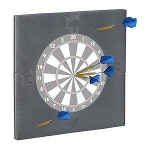 relaxdays Dartboard-Surround grau