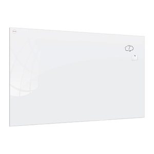 ALLboards Glas-Magnettafel Premium 200,0 x 120,0 cm perlweiß