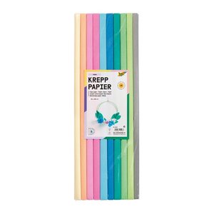 folia Krepppapier TREND farbsortiert 32 g/qm 10 Rollen