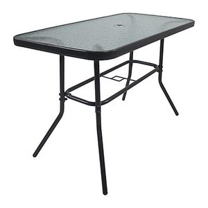 VCM my garden Gartentisch anthrazit rechteckig 110,0 x 55,0 x 70,0 cm