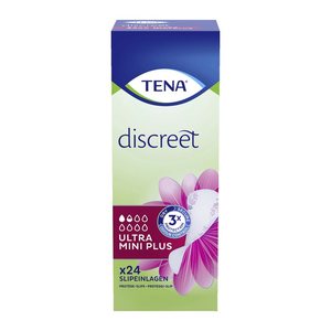 TENA Slipeinlagen discreet ULTRA MINI PLUS, 24 St.