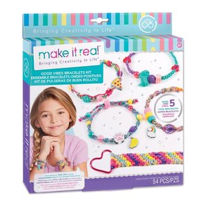 Carletto Schmuck-Basteln-Set Make it Real Sommerparty Armbänder mehrfarbig
