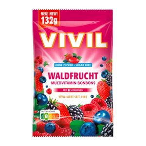 VIVIL® Waldfrucht Multivitamin Bonbons 33 St./ 120,0 g, 1 Pack