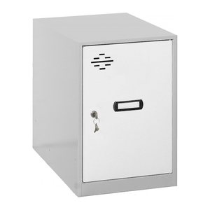 Simonrack Spind SIMONLOCKER DISM grau, weiß 8425437065040, 1 Schließfach 30,0 x 50,0 x 47,5 cm
