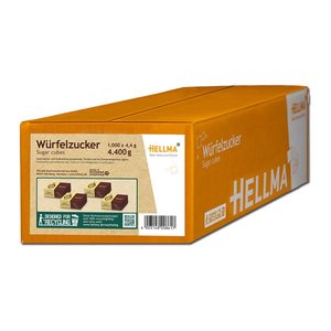 HELLMA  Würfelzucker, 1000x4,4 g