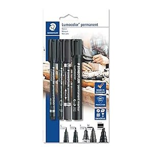 STAEDTLER Marker Set Lumocolor 4St