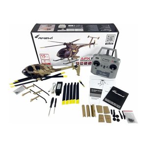 Amewi AFX MD500E Militär brushless 4-Kanal 325mm Helikopter