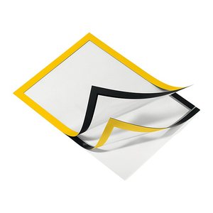 DURABLE Magnetrahmen selbstklebend DURAFRAME® gelb A4, 2 St.