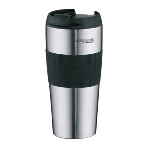 THERMOcafé by THERMOS Isolierbecher PRO schwarz, silber 400,0 ml, 1 St.