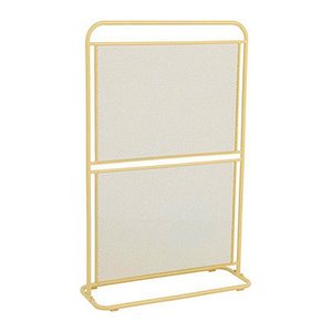 Outdoor Sichtschutz-Stellwand Divido gelb 80,0 x 124,0 cm