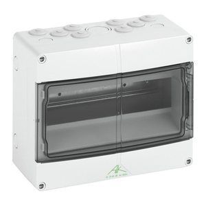 spelsberg Sicherungskasten AK 12, 12 Module, IP65 für Innenbereich, 1 St.