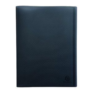 Exacompta Opak Sichtbuch DIN A4, 30 Hüllen schwarz, 1 St.