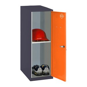 Simonrack Spind SIMONLOCKER DISM anthrazit, orange 8425437116766, 1 Schließfach 30,0 x 50,0 x 91,5 cm