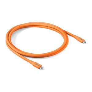 Club3D Lifestyle USB-C Kabel PD 240W,20Gbps 2m orangeSt/St retail