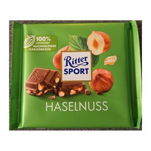 Ritter SPORT Haselnuss Schokolade 100,0 g, 1 St.