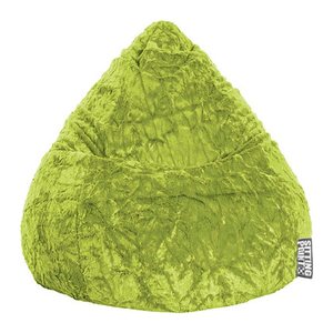 SITTING POINT Beanbag Fluffy XL Sitzsack grün