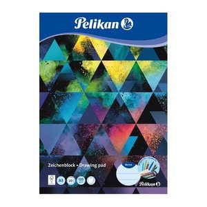 Pelikan Zeichenblock DIN A3 120 g/qm, 20 Blatt, 1 St.