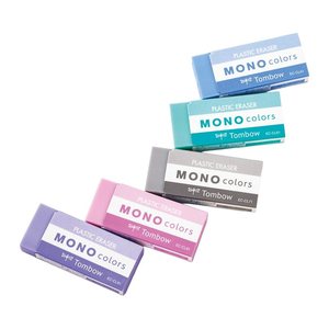 Tombow Radiergummi MONO colors blau, 1 St.