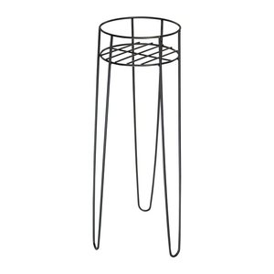 WAGNER® design yourself Pflanzenständer GH 0660 Metall, Ø 20,0 cm schwarz rund, 2 St.