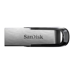 SanDisk USB-Stick Ultra Flair silber, schwarz 16 GB, 1 St.