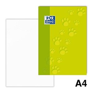 OXFORD Malblöcke DIN A4 90 g/qm, 100 Blatt, 5 Blöcke