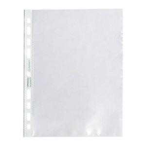 Exacompta Prospekthüllen Forever DIN A5 transparent genarbt 0,06 mm, 50 St.