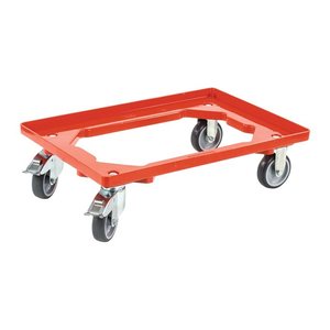 Allit Transportroller ProfiPlus rot 41,5 x 61,5 x 17,0 cm bis 250,0 kg