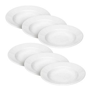 BAUSCHER Teller smart weiß Ø 23,0 cm, 6 St.