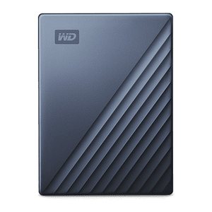 Western Digital My Passport Ultra 2 TB externe HDD-Festplatte blau