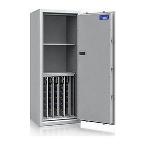 ISS safe4key Schlüsseltresor lichtgrau mit 440 Haken, Elektronikschloss, 50,0 x 42,0 x 130,0 cm, 1 St.