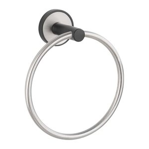 WENKO Handtuchhalter Udine silber, 1 St.