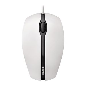 CHERRY GENTIX Corded Optical Mouse Maus kabelgebunden weiß