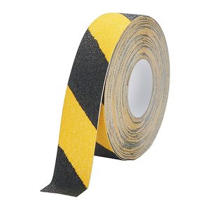 DURABLE Markierungsband DURALINE® GRIP+ gelb, schwarz 50,0 mm x 15,0 m