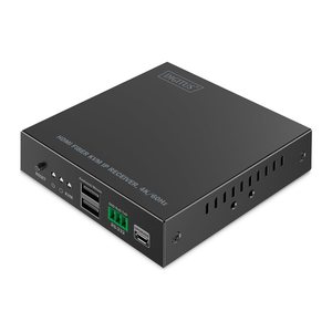 DIGITUS HDMI Fiber IP Receiver 4K/60Hz schwarz