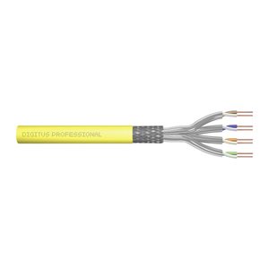 DIGITUS Verlegekabel Cat7a S/FTP tw.Pair 500m gelb AWG22/1