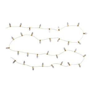 Rayher Deko Mini Lichterkette gold 1,0 m, 1 St.