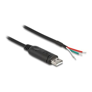 DELOCK Adapterkabel USB 2.0 Typ-A > seriell RS-485 0,5m