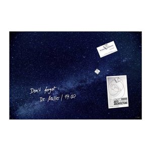 SIGEL Glas-Magnettafel artverum® 60,0 x 40,0 cm Design Galaxy