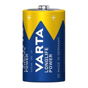 VARTA Batterien LONGLIFE Power Alkali-Mangan Mono D 1,5 V, 20 St.