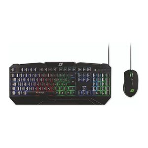 MediaRange Gaming-Set Tastatur 104 Tasten + Maus 6-Tasten