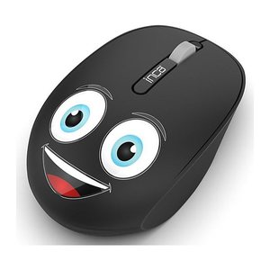 INCA Wrls Maus 1200DPI/3Tasten/2.4GHzUSB-A WEENY Emoji sw