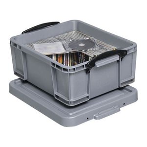 Really Useful Box Aufbewahrungsbox 18,0 l silber 48,0 x 39,0 x 20,0 cm, 1 St.